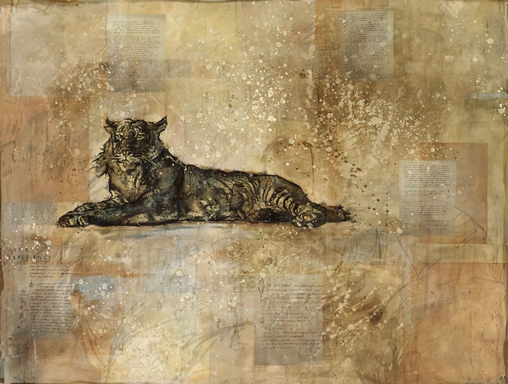 Tiger II art print by Marta Wiley for $57.95 CAD