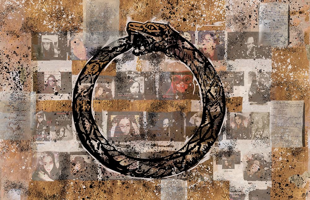 Oroborus II art print by Marta Wiley for $57.95 CAD