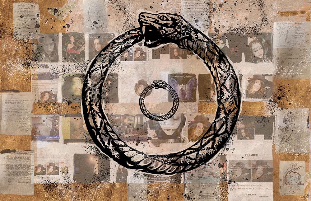 Oroborus IIII art print by Marta Wiley for $57.95 CAD