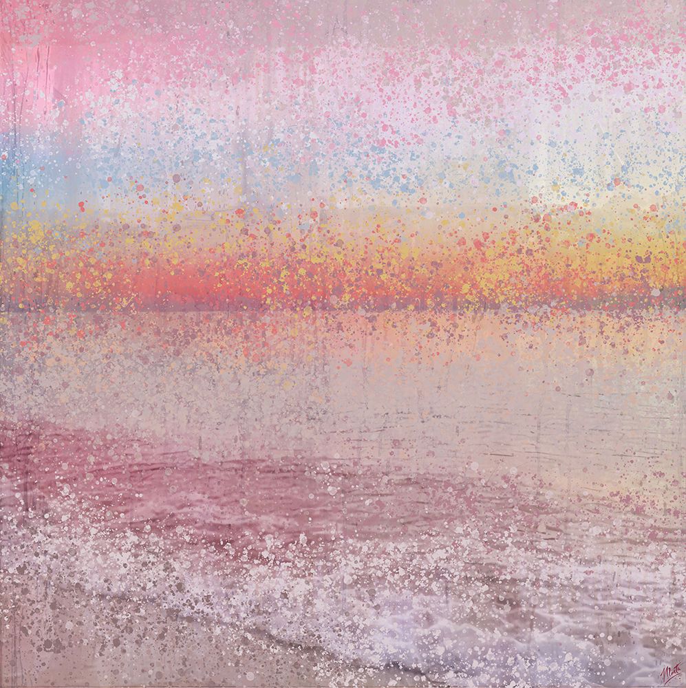 Pink Sunset III art print by Marta Wiley for $57.95 CAD