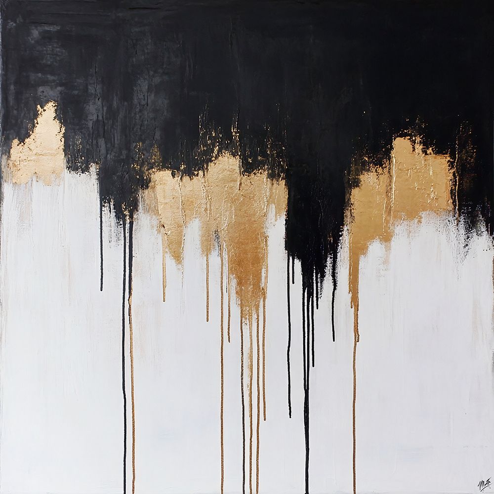 Gold leaf Abstract IIII art print by Marta Wiley for $57.95 CAD