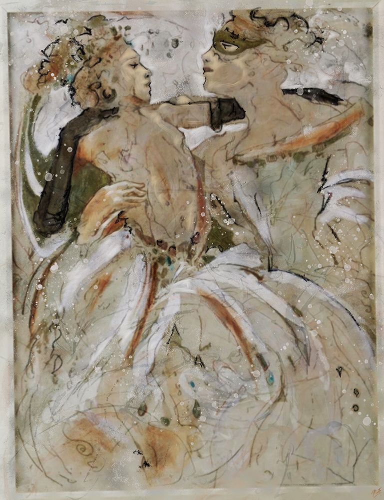 Festival Mask I art print by Marta Wiley for $57.95 CAD