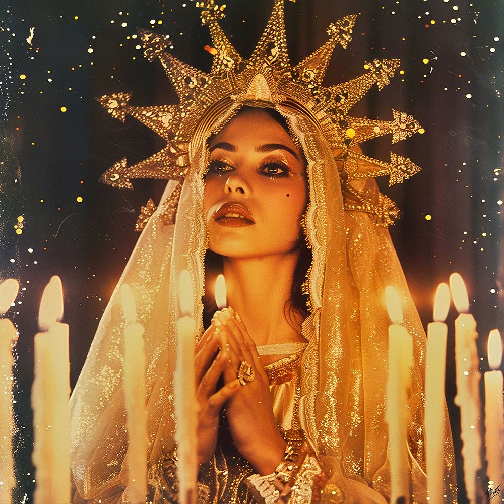 Modern Mary III art print by Marta Wiley for $57.95 CAD