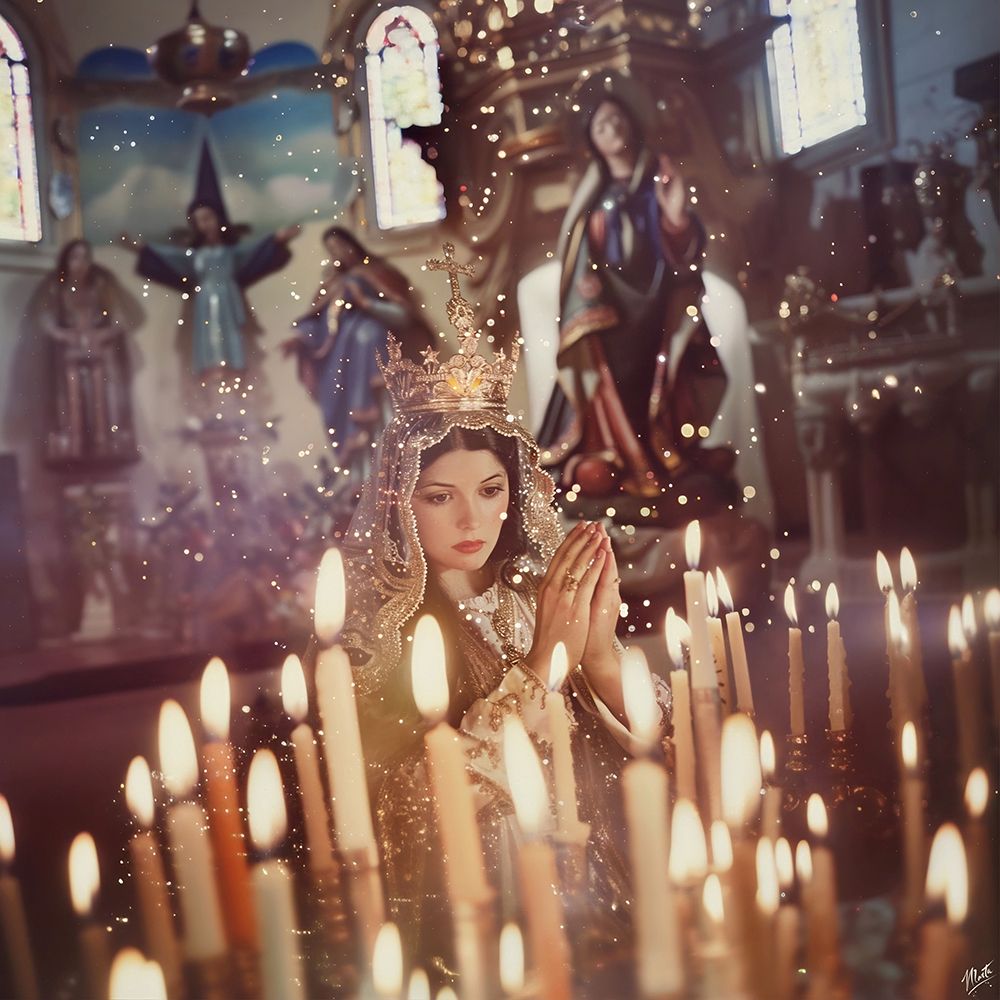 Modern Mary IIIII art print by Marta Wiley for $57.95 CAD