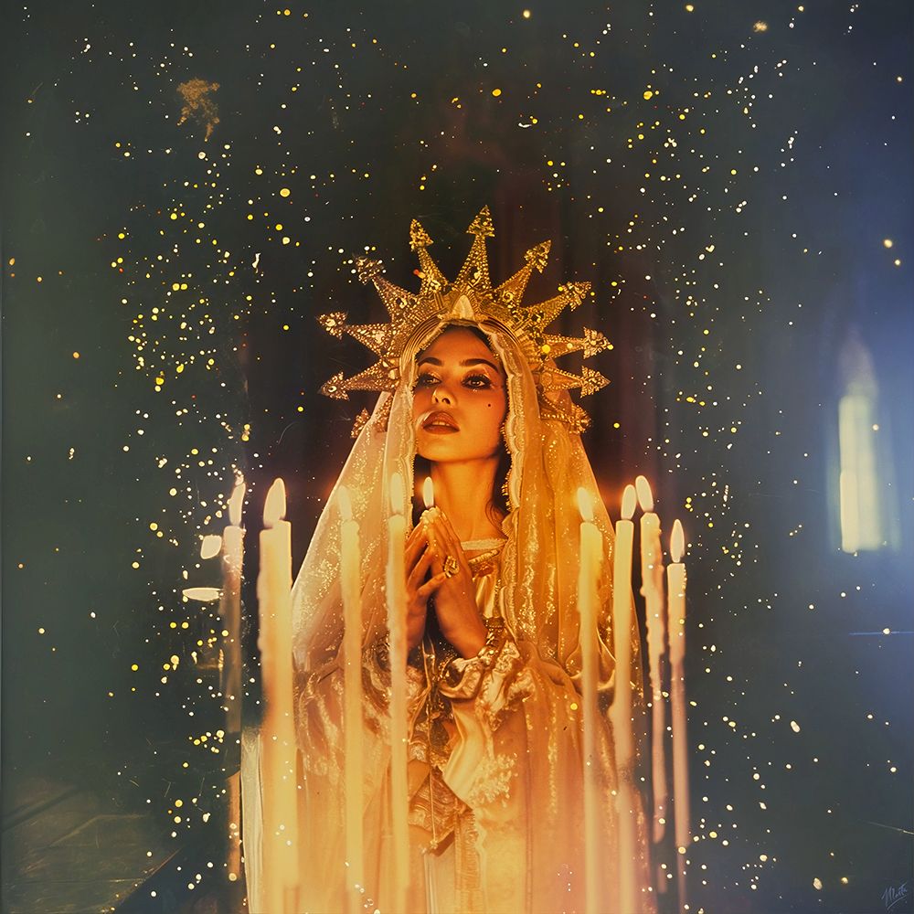 Modern Mary VI art print by Marta Wiley for $57.95 CAD