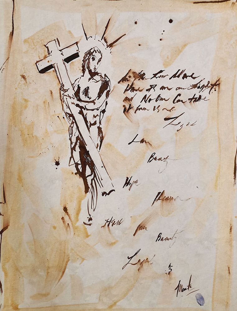 Christ Sketch art print by Marta Wiley for $57.95 CAD