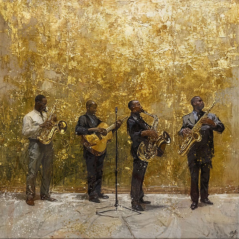 Jazz Golden Era IIII art print by Marta Wiley for $57.95 CAD