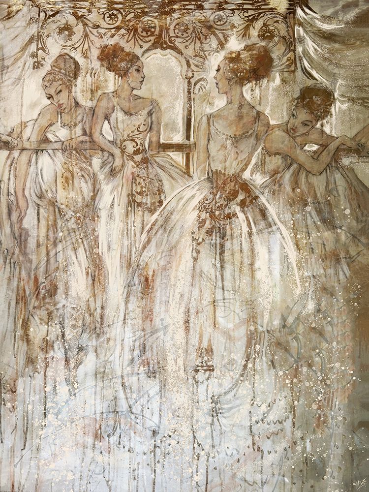 Ballerina golden age I art print by Marta Wiley for $57.95 CAD