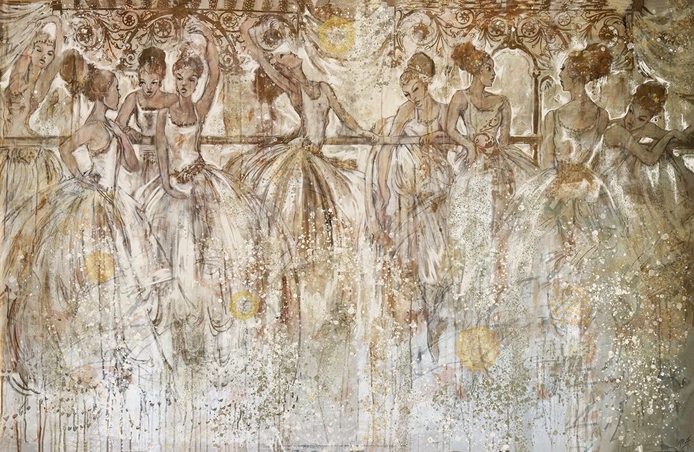 Ballerina golden age III art print by Marta Wiley for $57.95 CAD