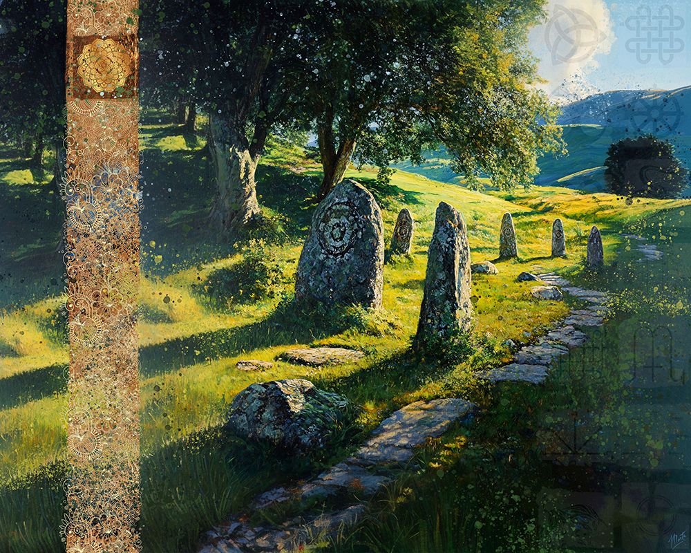Scottish Countryside II art print by Marta Wiley for $57.95 CAD