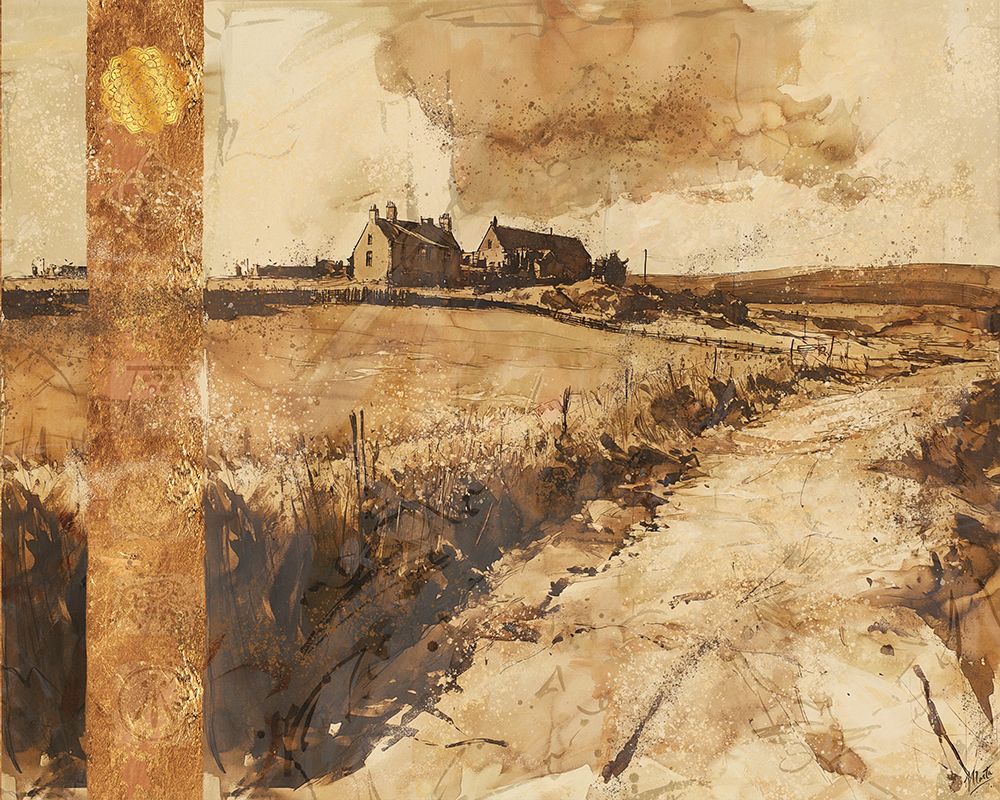 Scottish Countryside III art print by Marta Wiley for $57.95 CAD