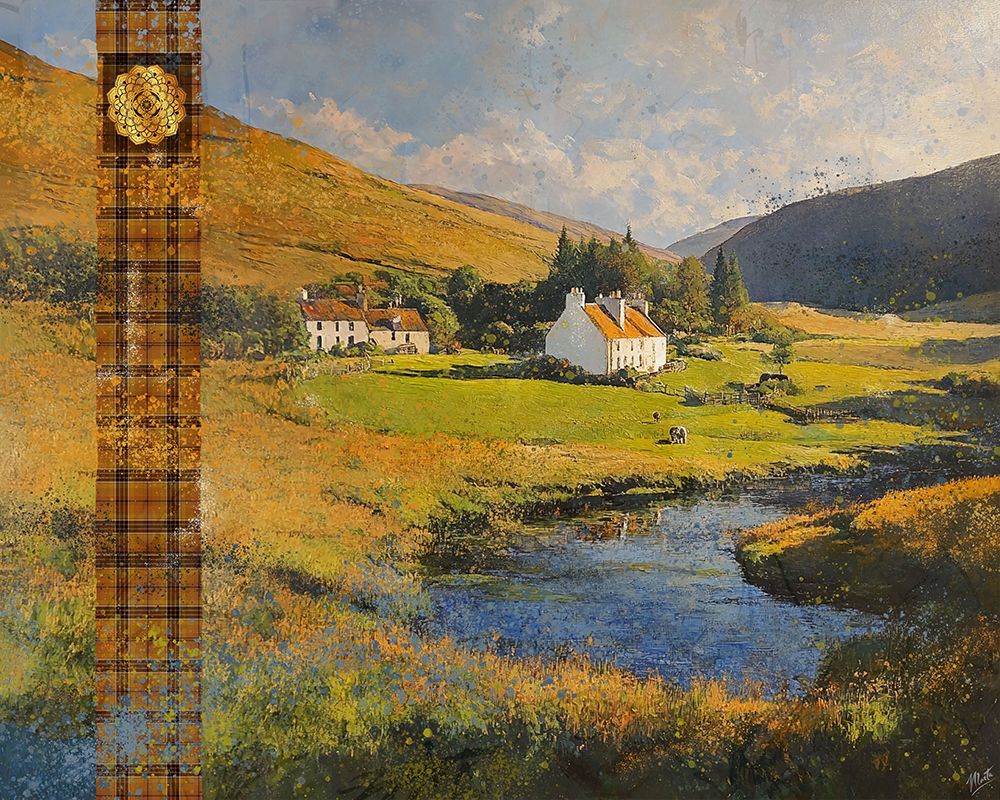 Scottish Countryside X art print by Marta Wiley for $57.95 CAD