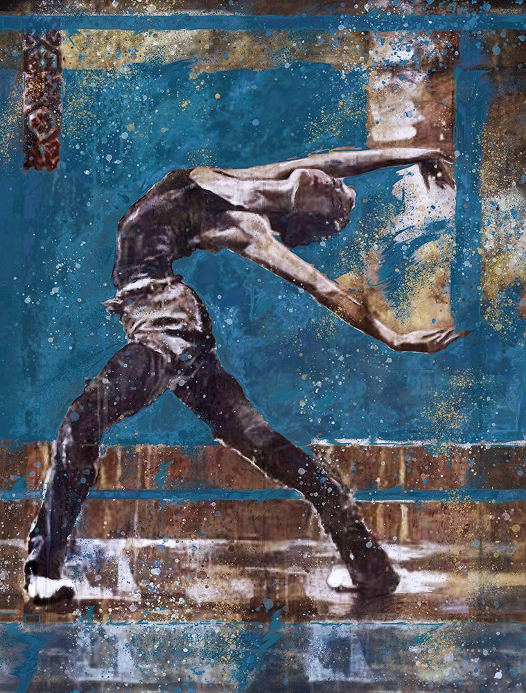 Ballet Teal art print by Marta Wiley for $57.95 CAD