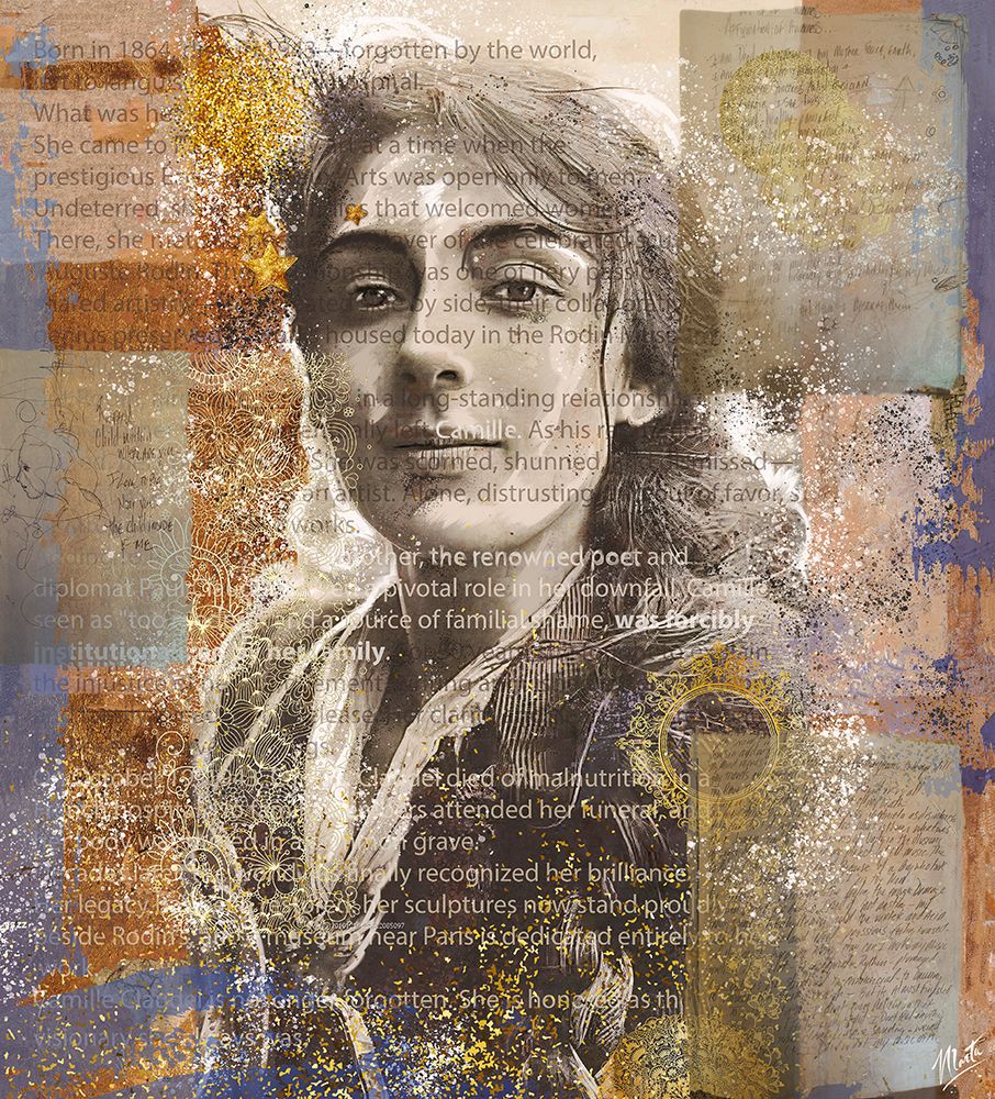 Camille Claudel art print by Marta Wiley for $57.95 CAD