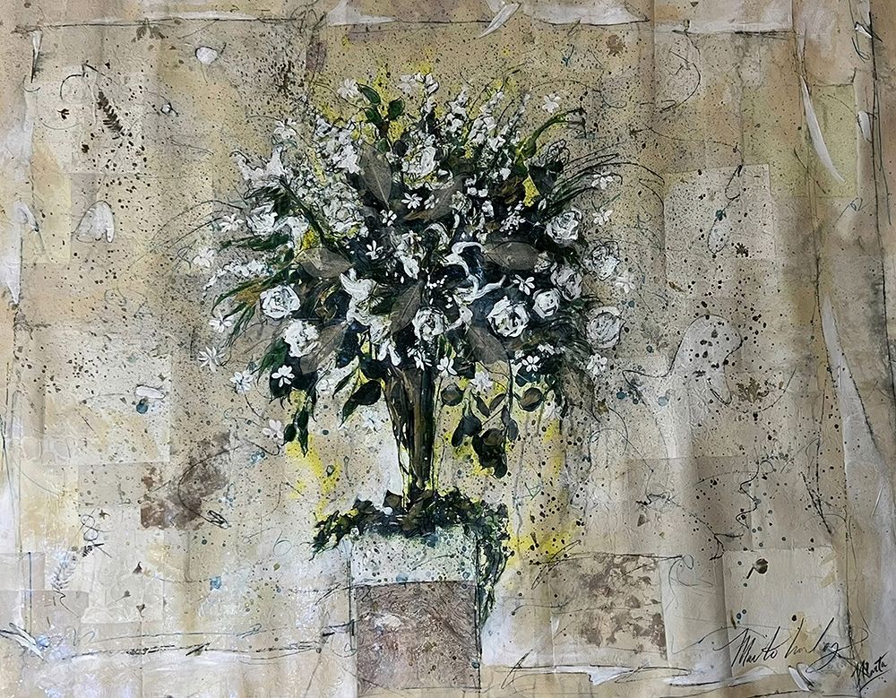 Floral abstract art print by Marta Wiley for $57.95 CAD