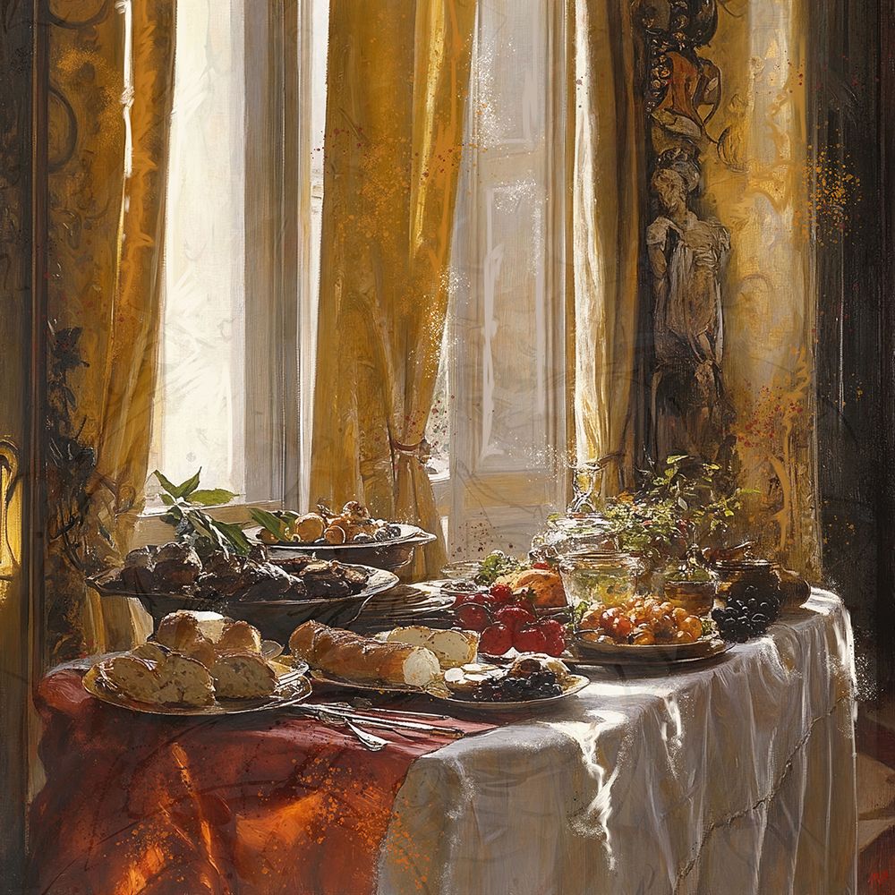 Open The Curtains III art print by Marta Wiley for $57.95 CAD