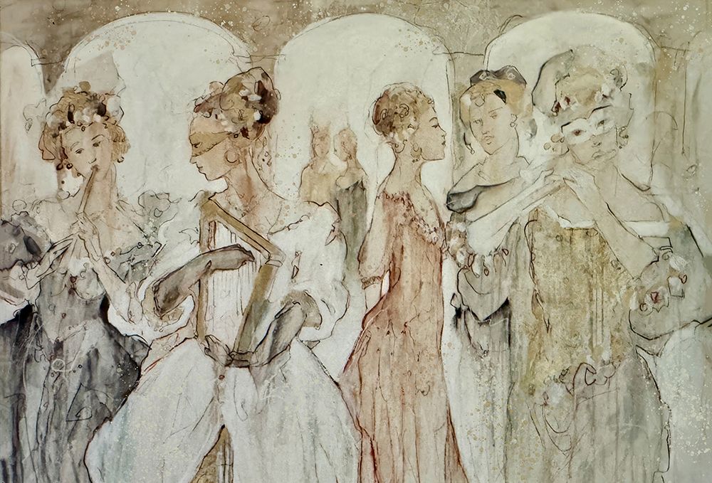 Renaissance I art print by Marta Wiley for $57.95 CAD