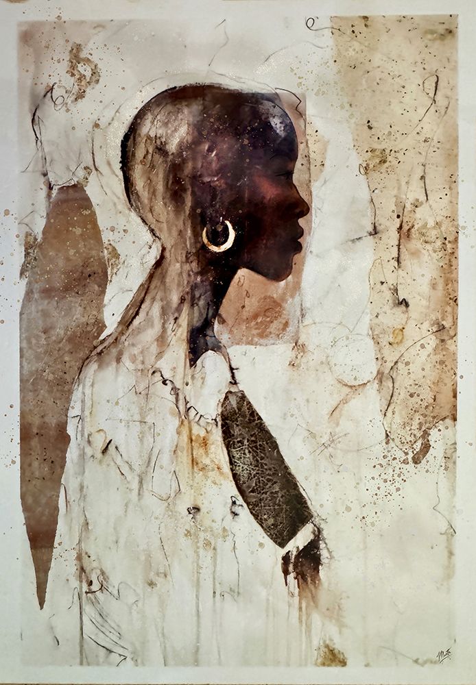 African Collage art print by Marta Wiley for $57.95 CAD