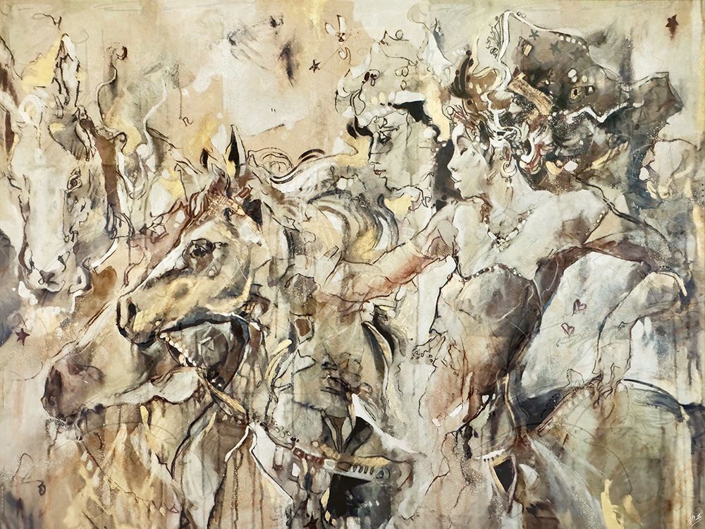 Horse Ride art print by Marta Wiley for $57.95 CAD