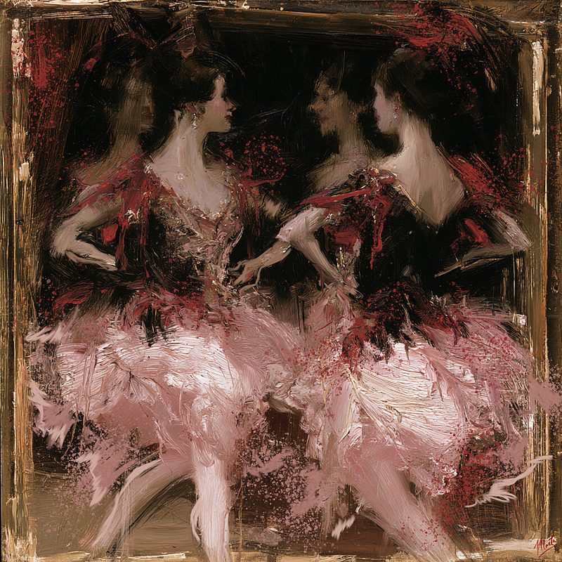 Red Ballerina I art print by Marta Wiley for $57.95 CAD