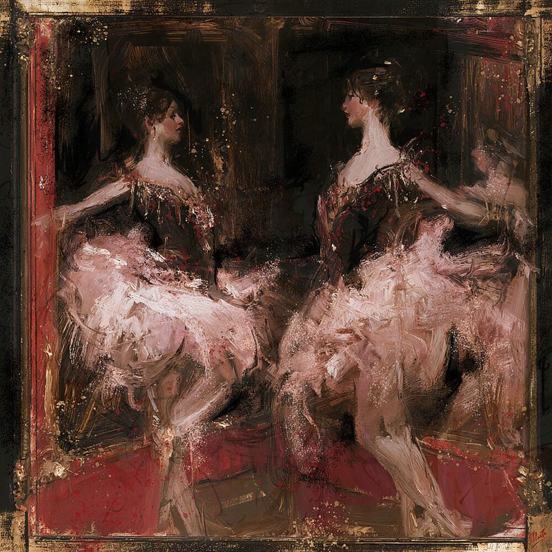 Red Ballerina III art print by Marta Wiley for $57.95 CAD