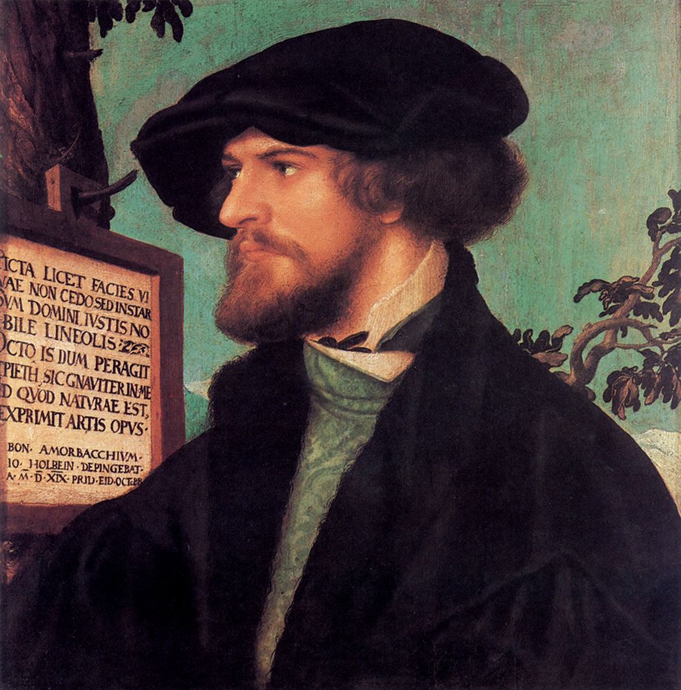 Bonifacius Amerbach 1519 art print by Hans Holbein the Younger for $57.95 CAD