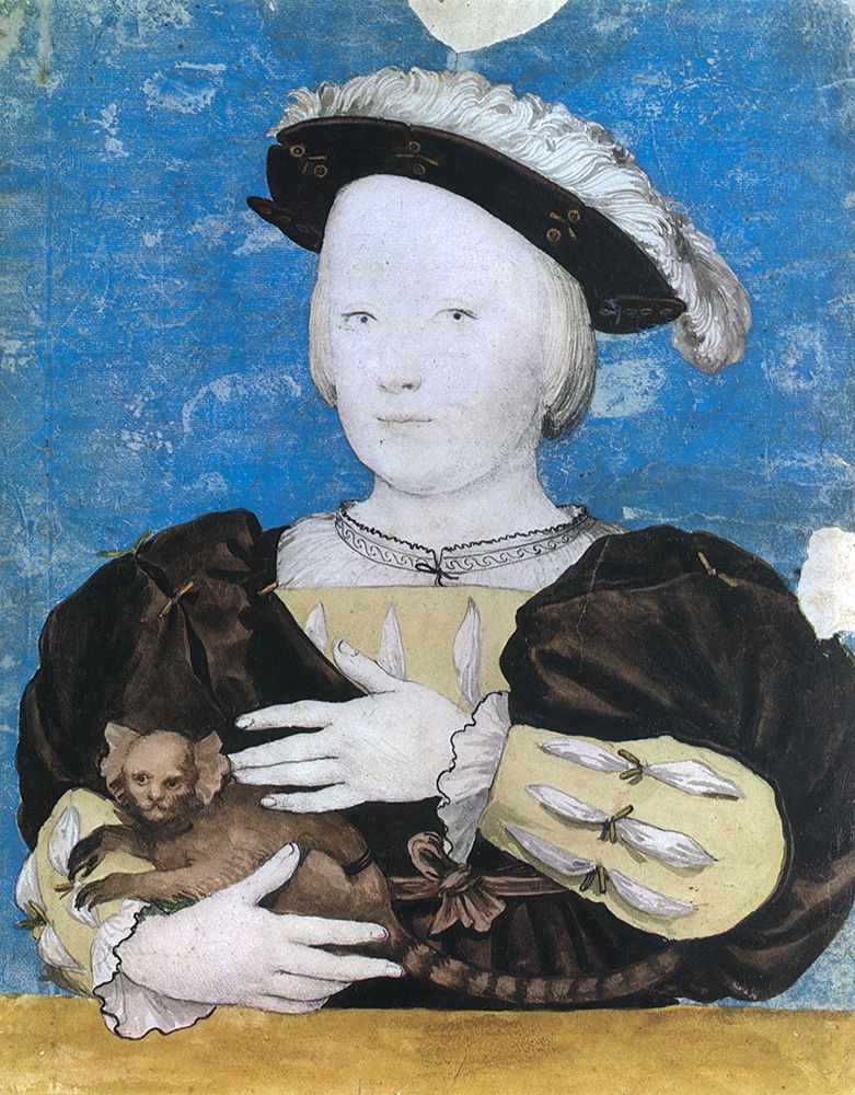 Edward, Prince of Wales, with Monkey ca 1541 art print by Hans Holbein the Younger for $57.95 CAD