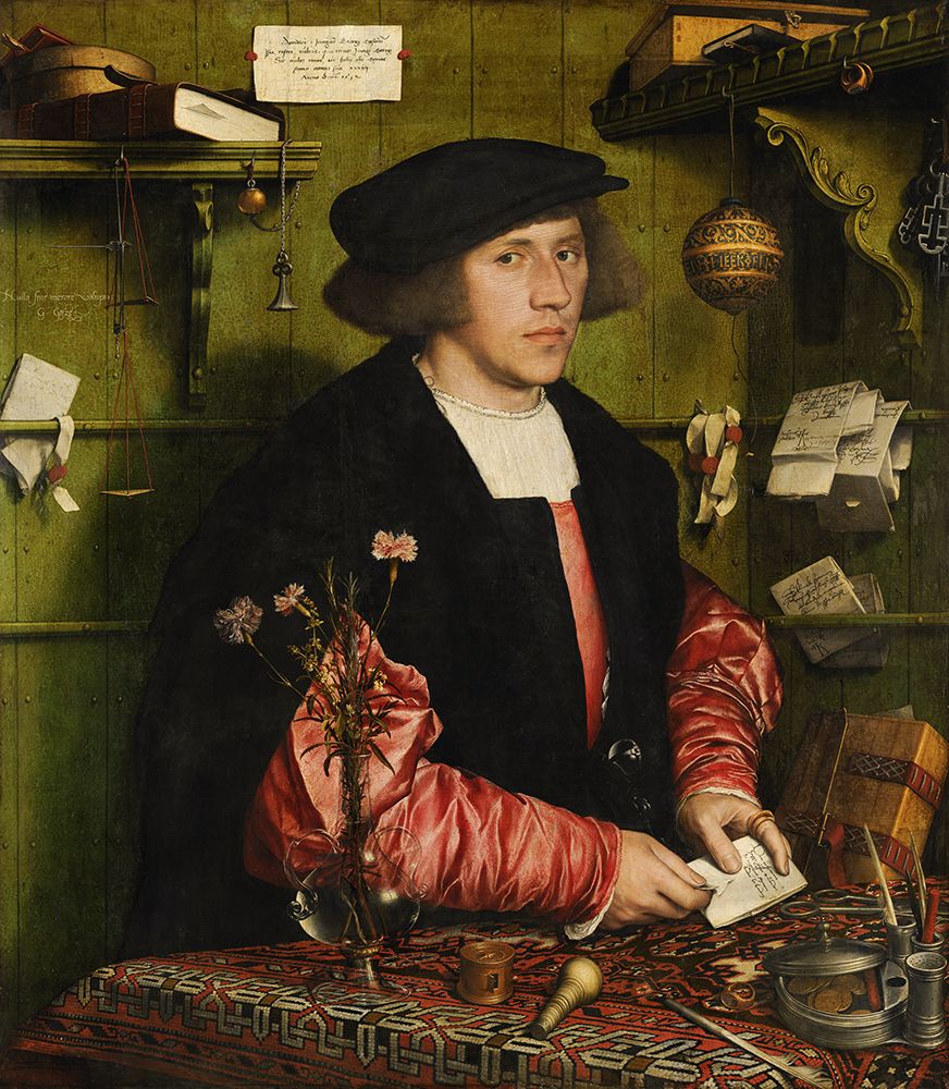 Georg Gisze of Danzig 1532 art print by Hans Holbein the Younger for $57.95 CAD