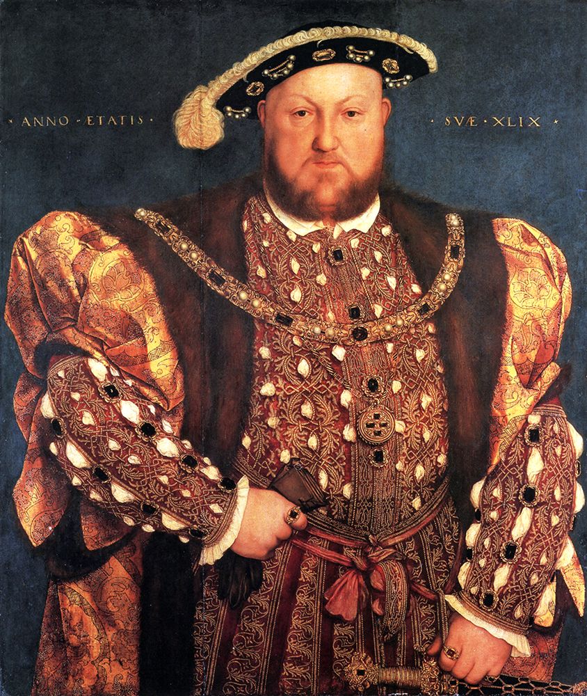 Henry VIII ca 1540 art print by Hans Holbein the Younger for $57.95 CAD
