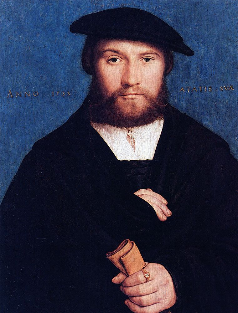 Hermann Hillebrandt Wedigh 1533 art print by Hans Holbein the Younger for $57.95 CAD