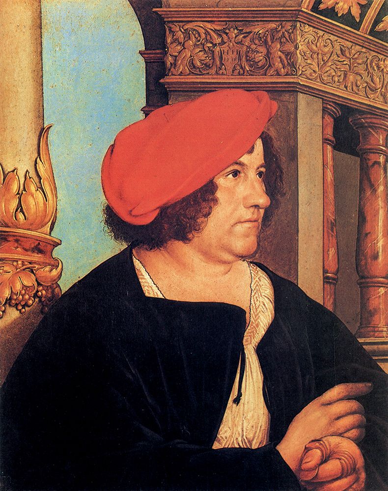 Jakob Meyer 1516 art print by Hans Holbein the Younger for $57.95 CAD
