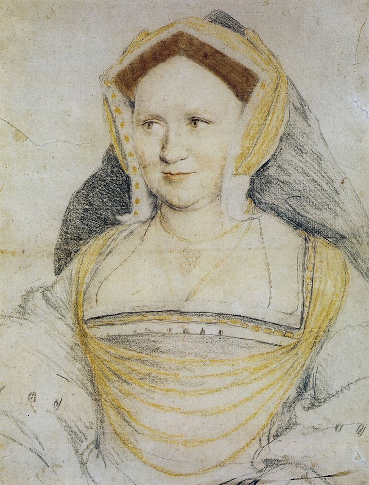 Lady Guildford, Mary Wotton 1527 art print by Hans Holbein the Younger for $57.95 CAD