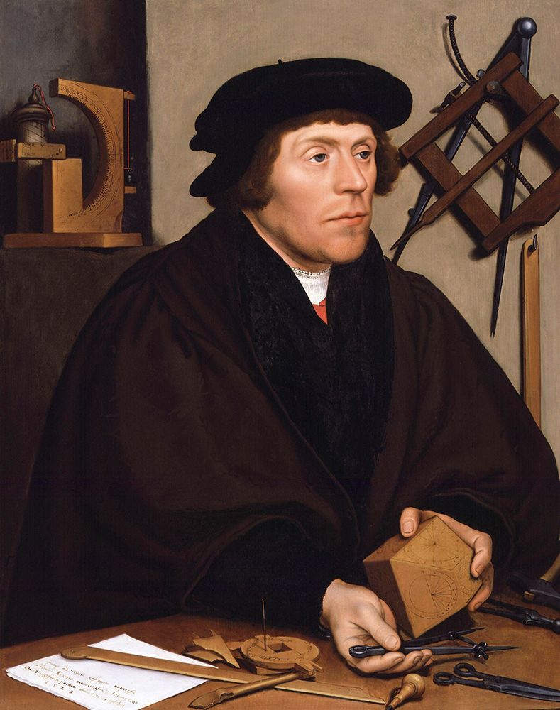 Nicholas Kratzer 1528 art print by Hans Holbein the Younger for $57.95 CAD