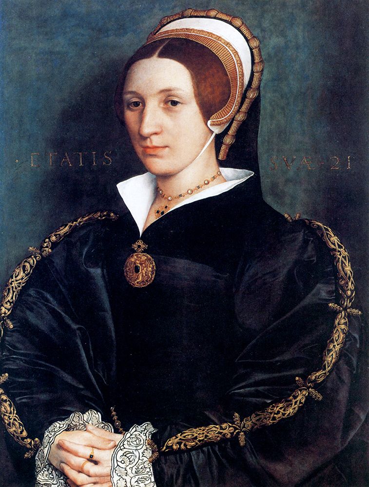 Portrait of a Lady 1536 art print by Hans Holbein the Younger for $57.95 CAD
