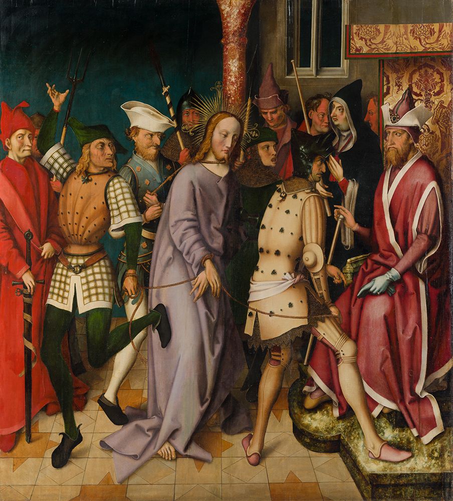 Christ before Pontius Pilate 1501 art print by Hans Holbein the Elder for $57.95 CAD