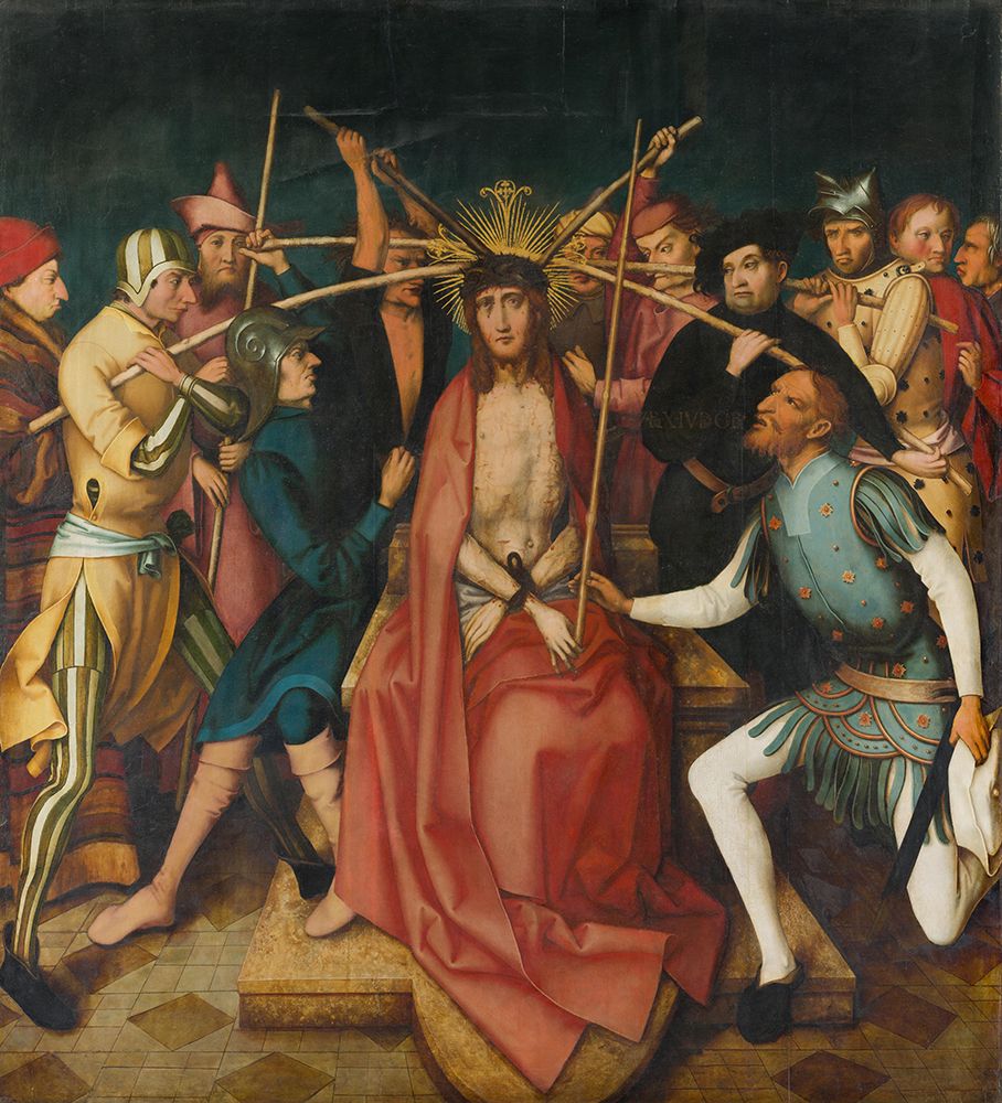 Christ Crowned with Thorns 1501 art print by Hans Holbein the Elder for $57.95 CAD