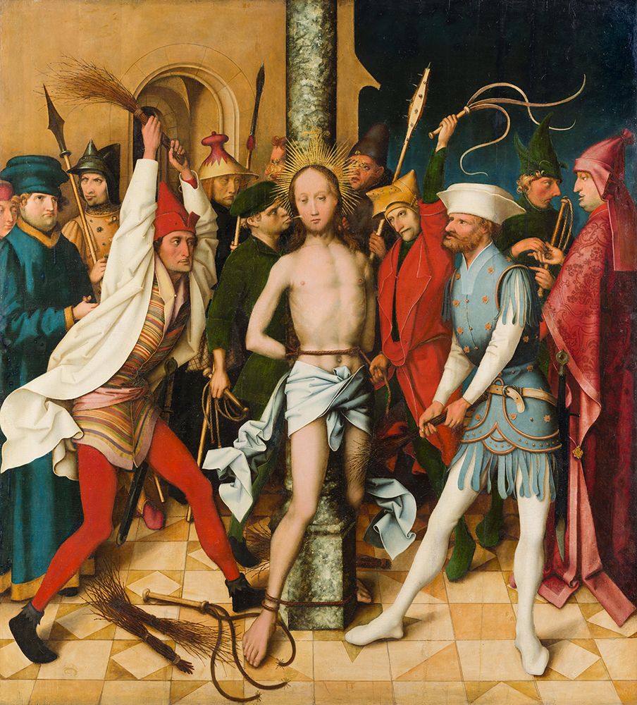 Flagellation 1501 art print by Hans Holbein the Elder for $57.95 CAD