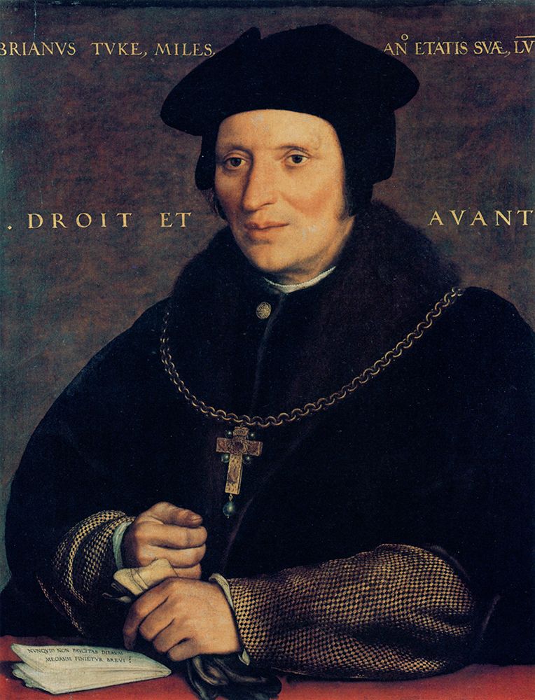 Sir Bryan Tuke ca 1532 art print by Hans Holbein the Younger for $57.95 CAD