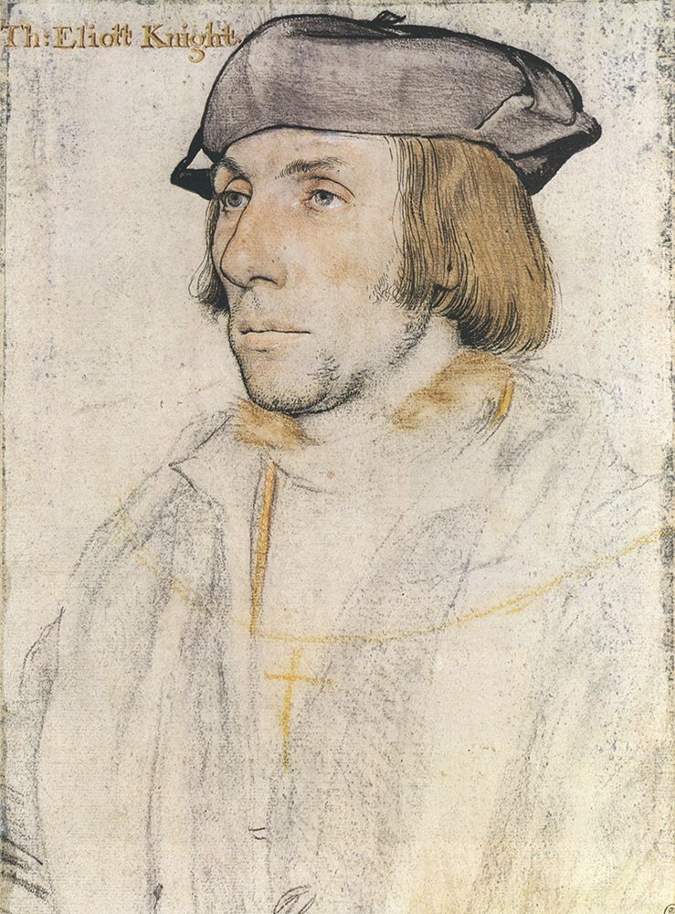 Sir Thomas Eliot 1532 art print by Hans Holbein the Younger for $57.95 CAD
