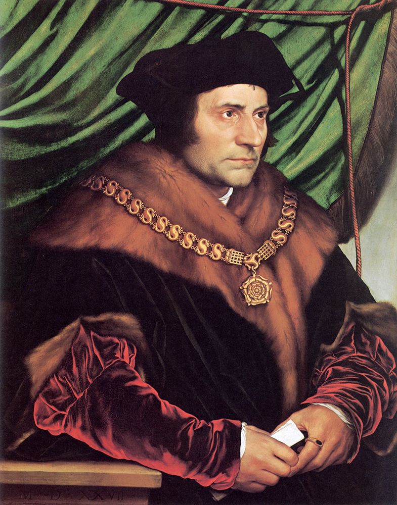 Sir Thomas More 1527 art print by Hans Holbein the Younger for $57.95 CAD