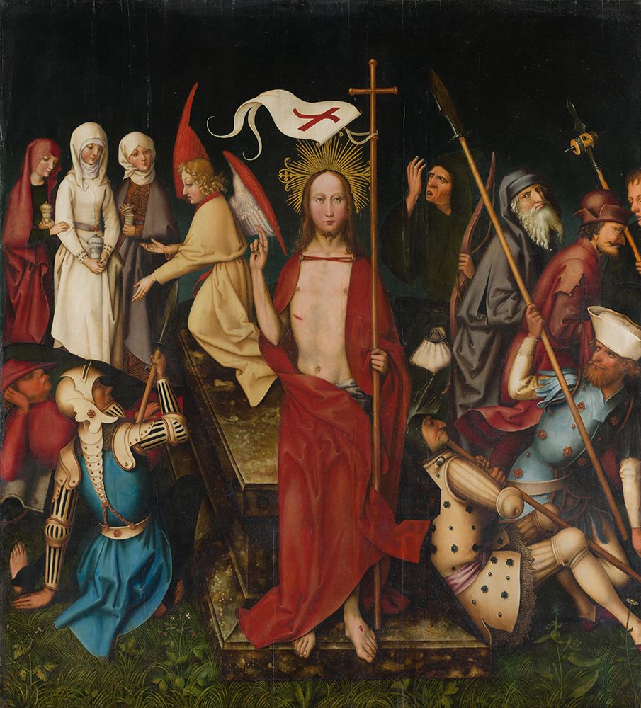Resurrection 1501 art print by Hans Holbein the Elder for $57.95 CAD