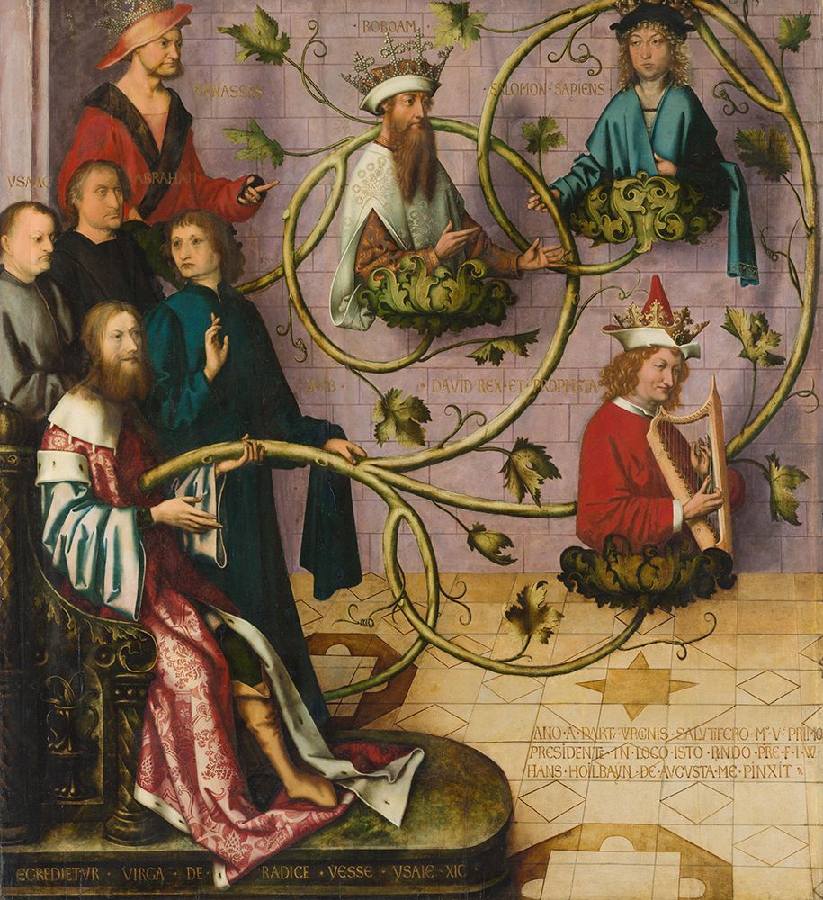 Tree of Jesse 1501 art print by Hans Holbein the Elder for $57.95 CAD
