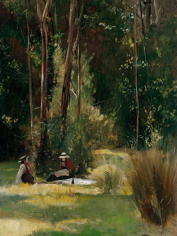 A Sunday Afternoon ca 1886 art print by Tom Roberts for $57.95 CAD