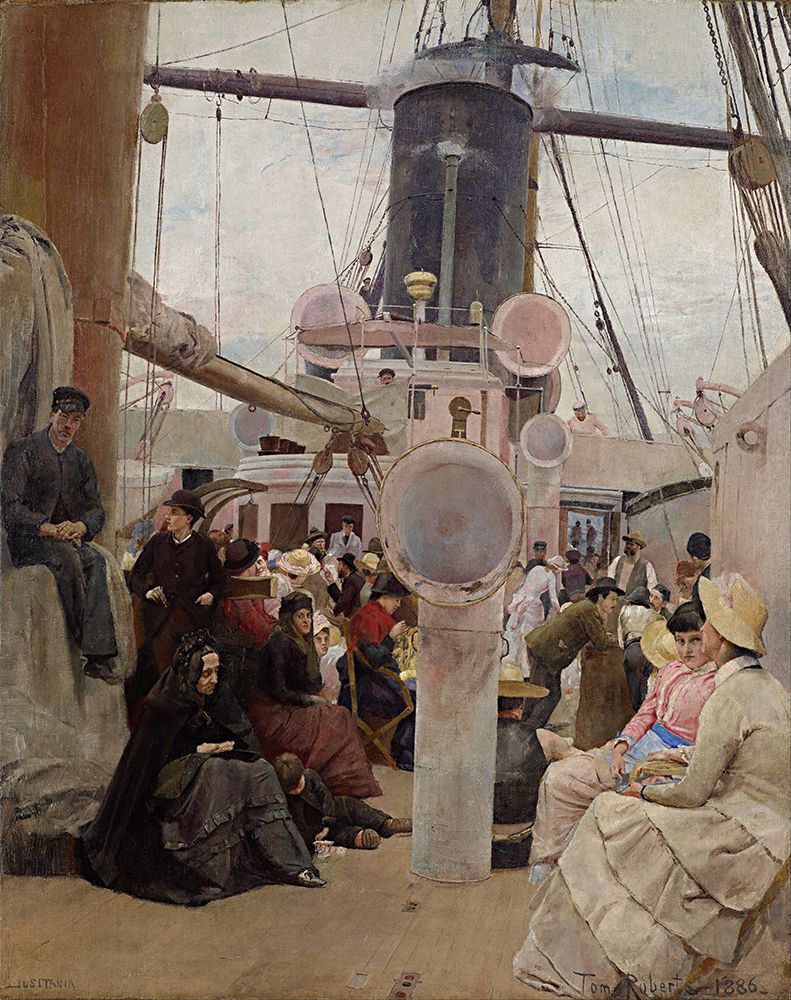 Coming South 1886 art print by Tom Roberts for $57.95 CAD
