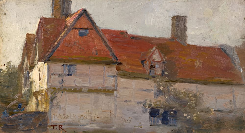 House of Anning Bell 1905 art print by Tom Roberts for $57.95 CAD