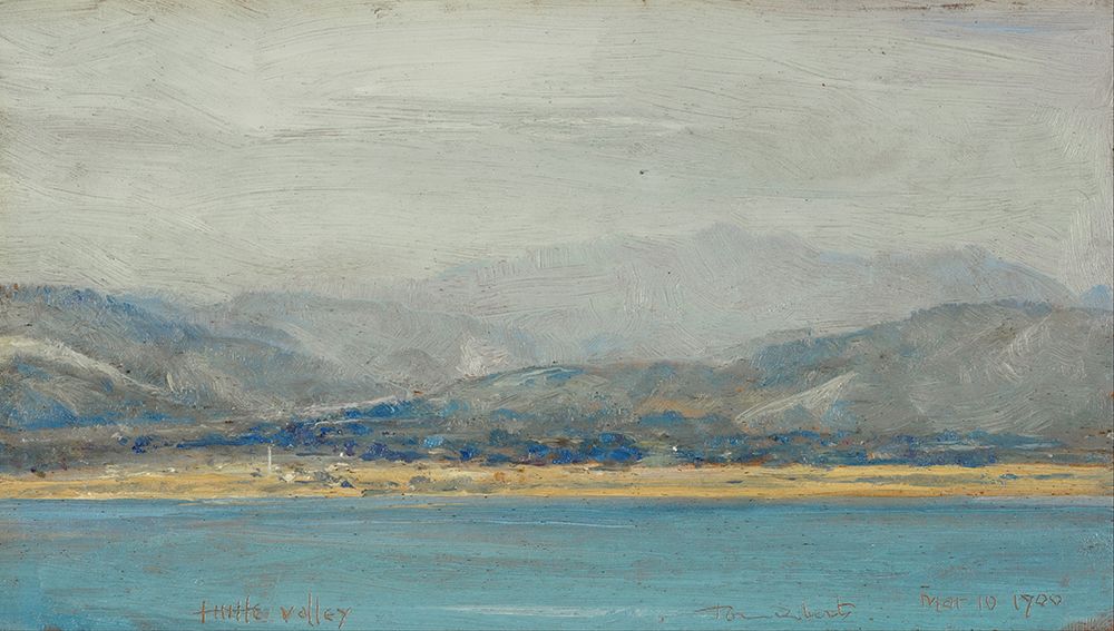 Hutt Valley 1900 art print by Tom Roberts for $57.95 CAD