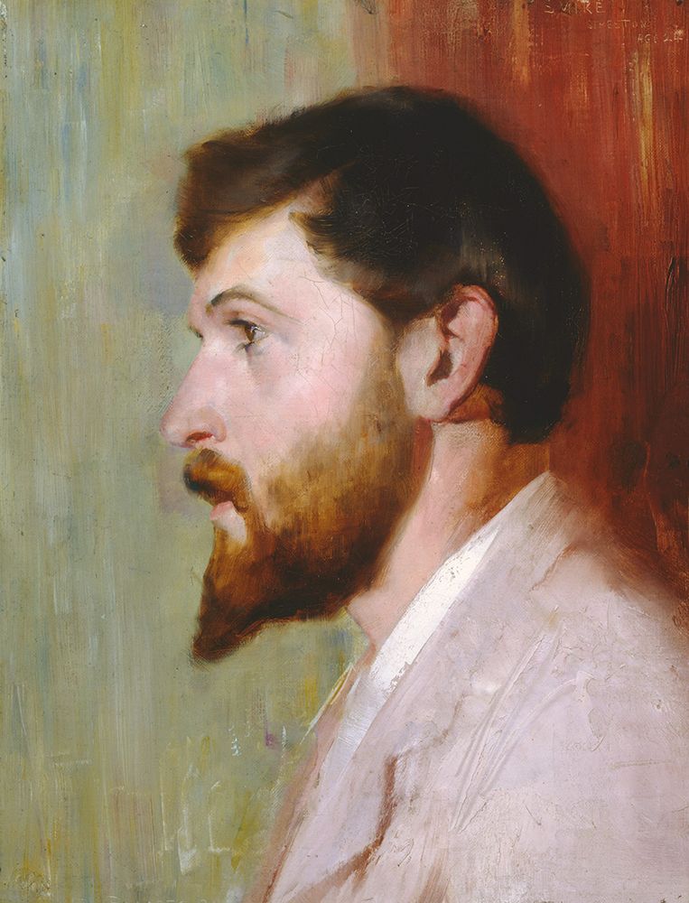 Smike Streeton aged 24 1891 art print by Tom Roberts for $57.95 CAD