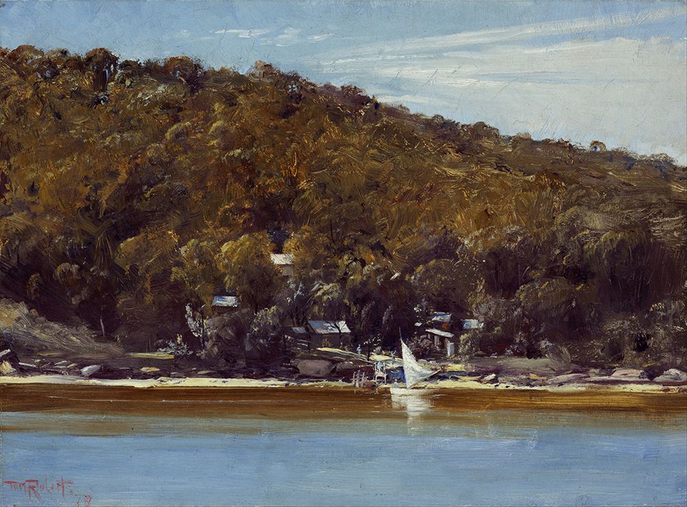 The Camp, Sirius Cove 1899 art print by Tom Roberts for $57.95 CAD