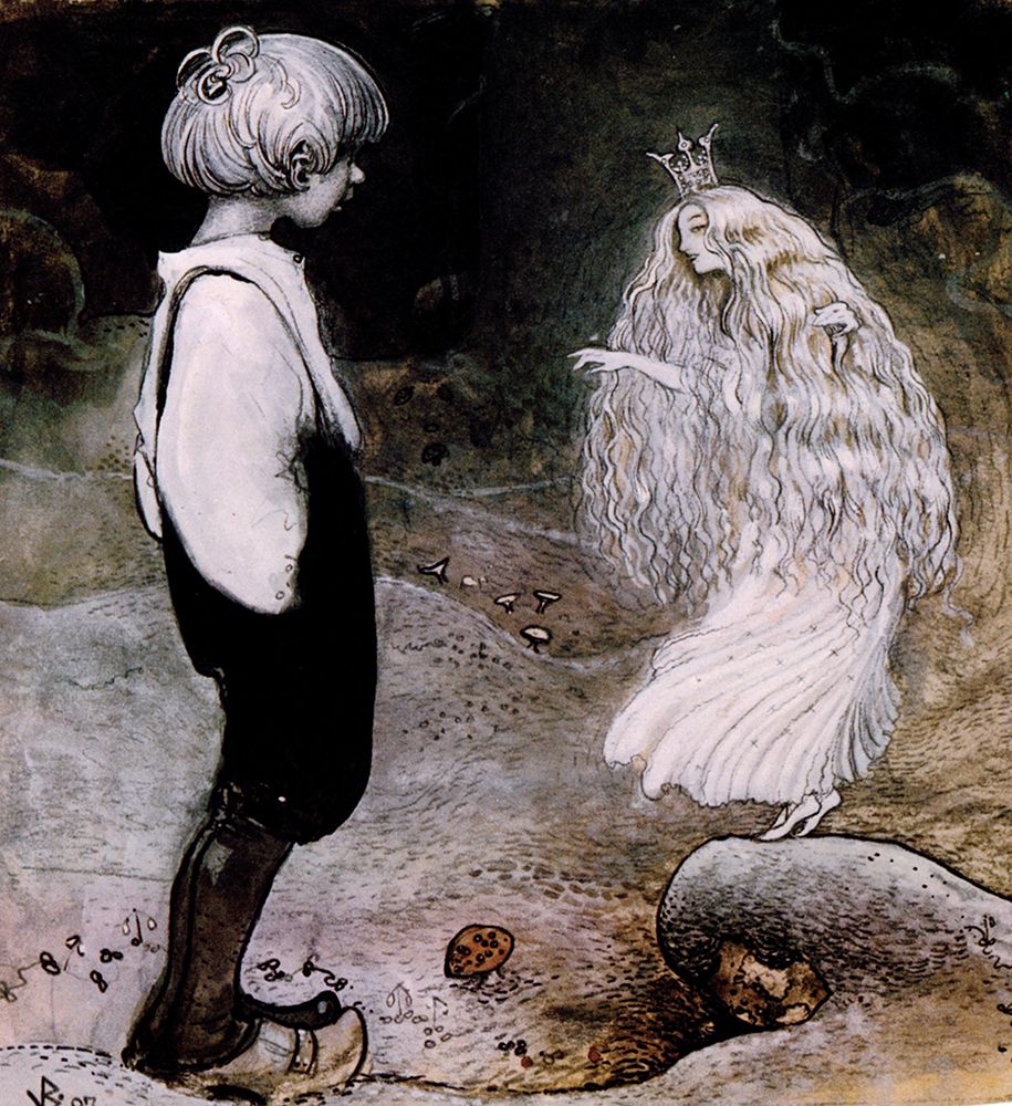 From The Seven Wishes ca 1907 art print by John Bauer for $57.95 CAD