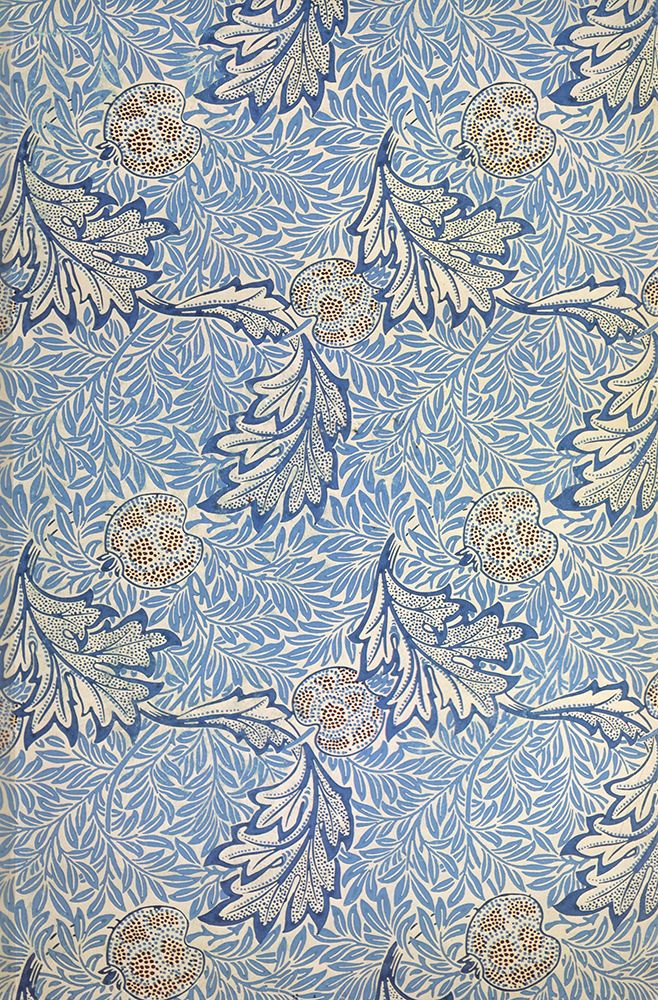 Apple Wallpaper 1877 art print by William Morris for $57.95 CAD